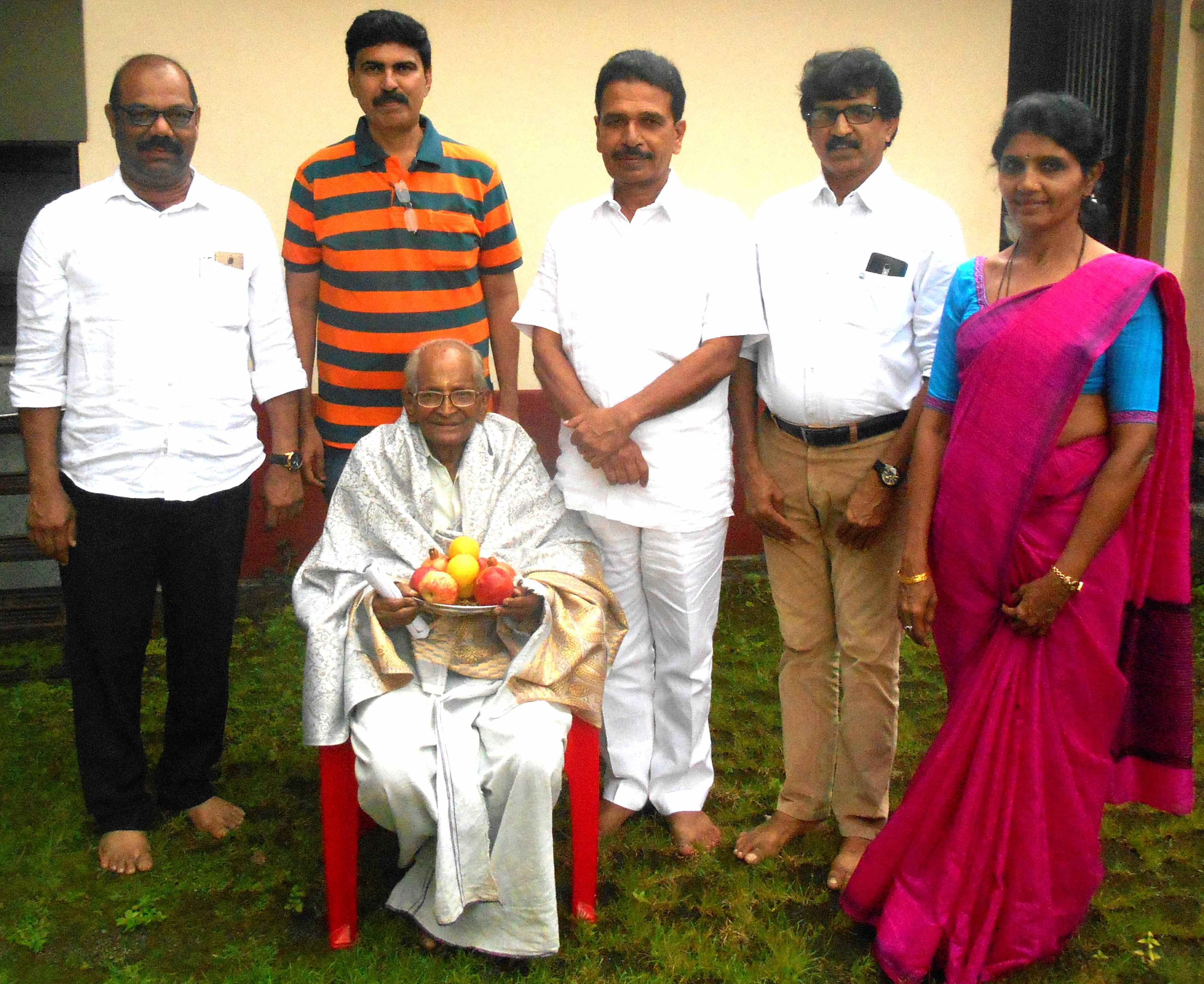 ಸ್ವಾತಂತ್ರ್ಯ ಹೋರಾಟಗಾರ ಪಡಂಗಡಿ ಭೋಜರಾಜ ಹೆಗ್ಡೆಗೆ ಸನ್ಮಾನ